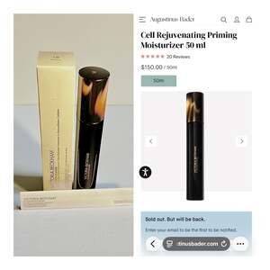 Victoria Beckham by Augustinus Bader Cell Rejuvenating Priming Moisturizer 50ml!